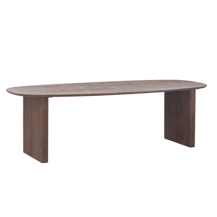 Giga Meubel - Eettafel Donkerbruin - 250x100x76cm - Aya