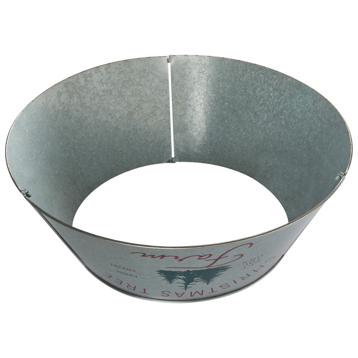 Beliani - ROVANIEMI - Kerstboomrok - Zilver - IJzer