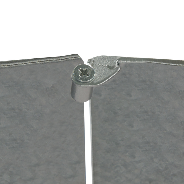 Beliani - ROVANIEMI - Kerstboomrok - Zilver - IJzer