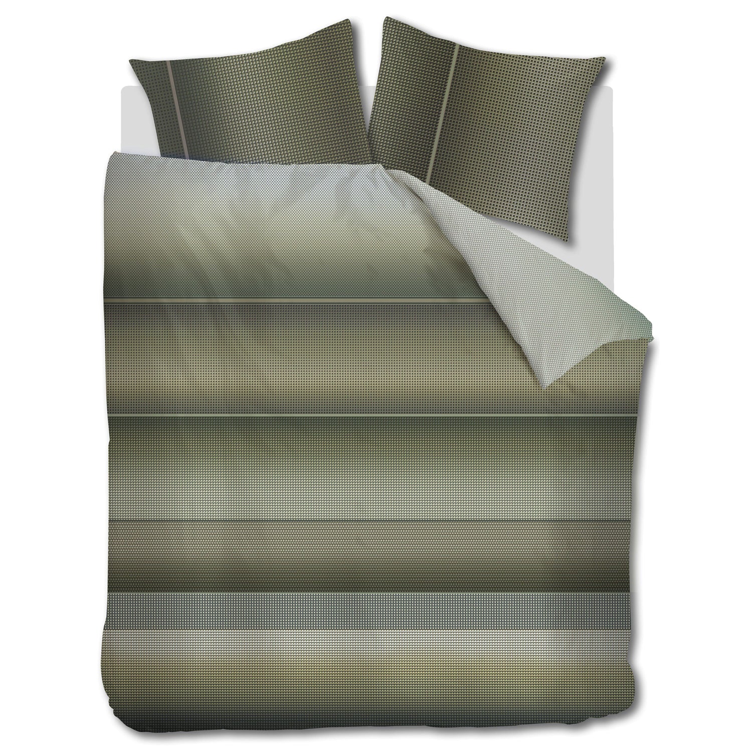 Kardol by Beddinghouse Charlottesville Groen Dekbedovertrek 240 x 200/220 cm