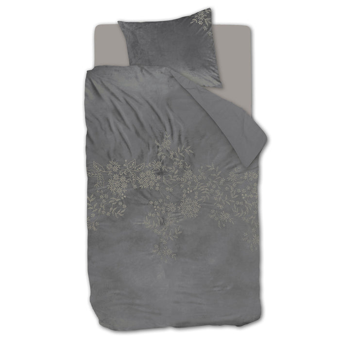 Beddinghouse Arya Grijs Dekbedovertrek 140 x 200/220 cm