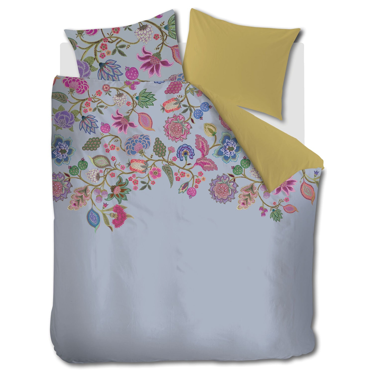 Oilily Funky Florals Multi Dekbedovertrek 200 x 200/220 cm