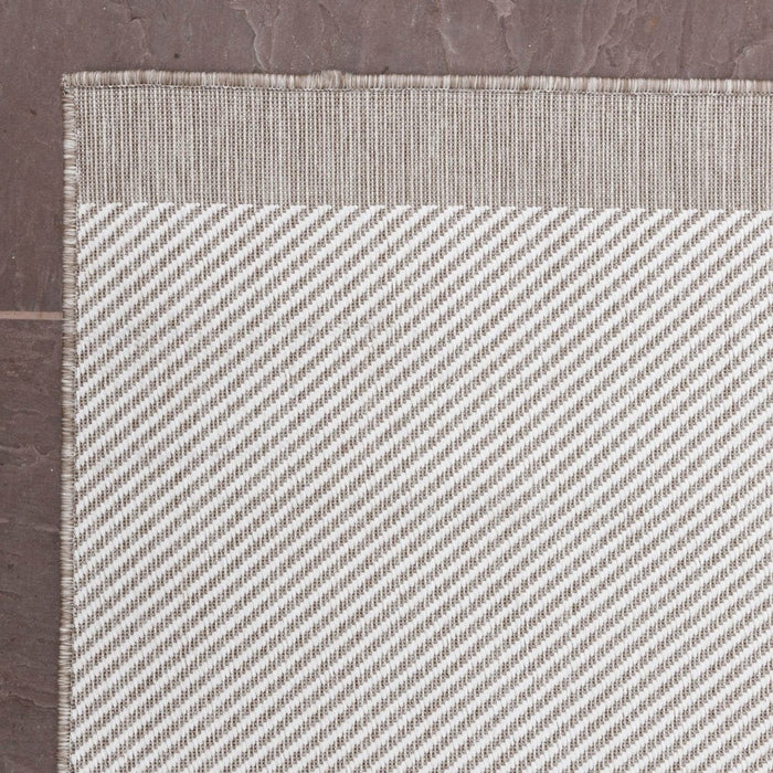 Buitenkleed Border - Naturel|Wit - dubbelzijdig - EVA Interior