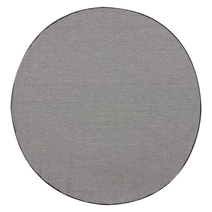 Rond Buitenkleed Mono - Zwart|Wit - Dubbelzijdig - EVA Interior