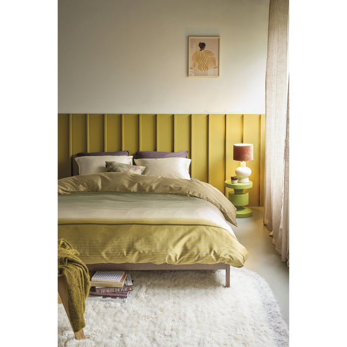 Beddinghouse Jenn Groen Dekbedovertrek 140 x 200/220 cm