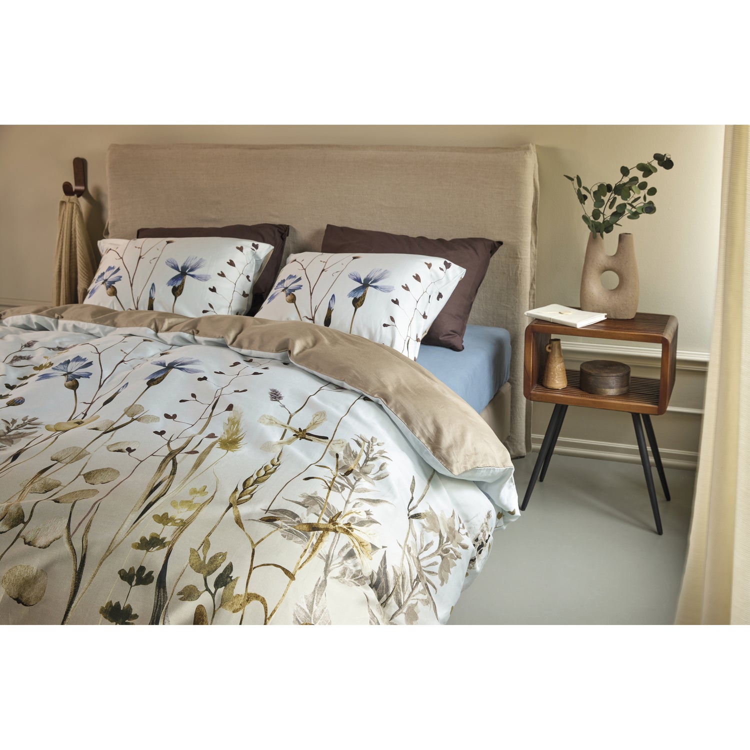 Beddinghouse Sofia Naturel Dekbedovertrek 200 x 200/220 cm