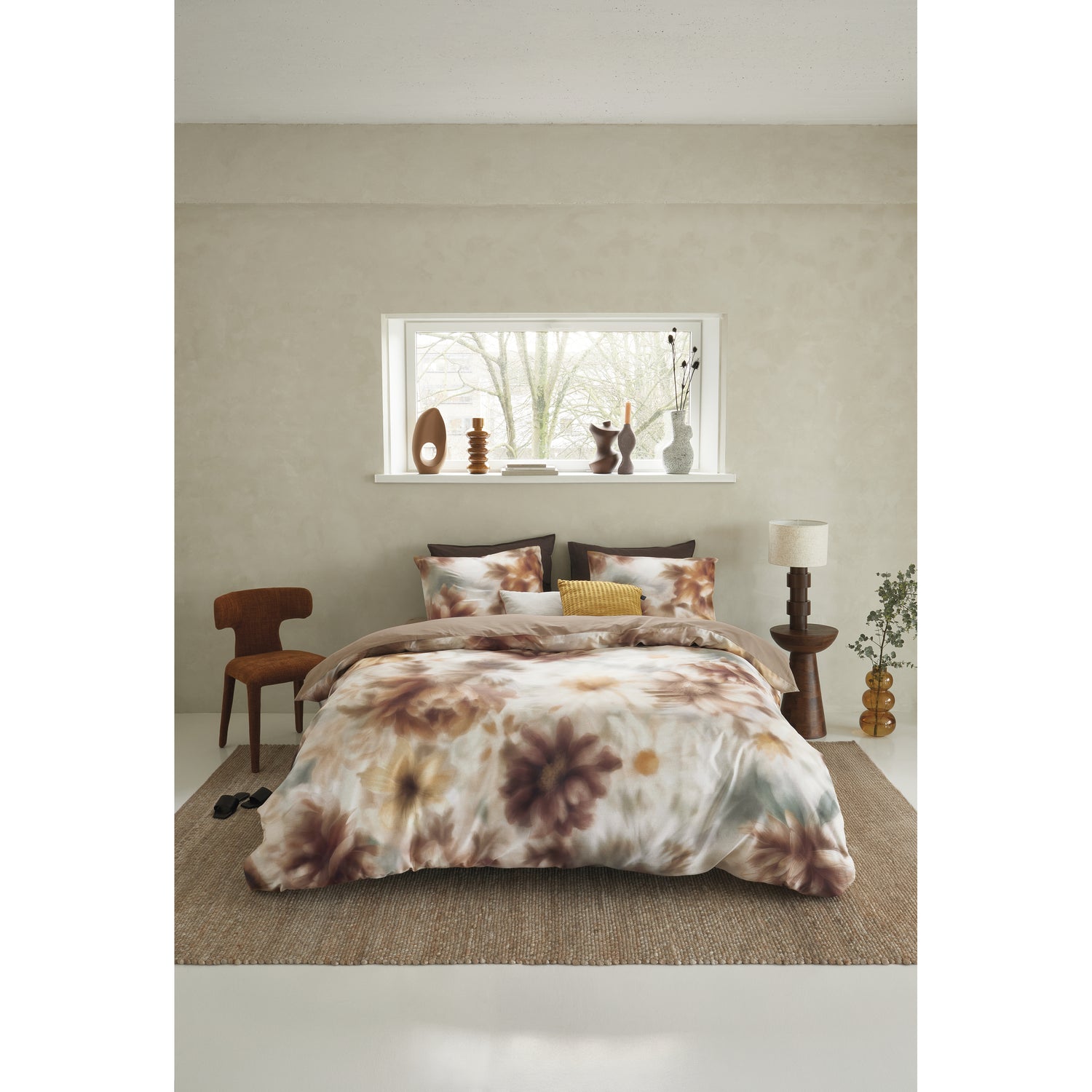 Beddinghouse Tuuli Naturel Dekbedovertrek 200 x 200/220 cm