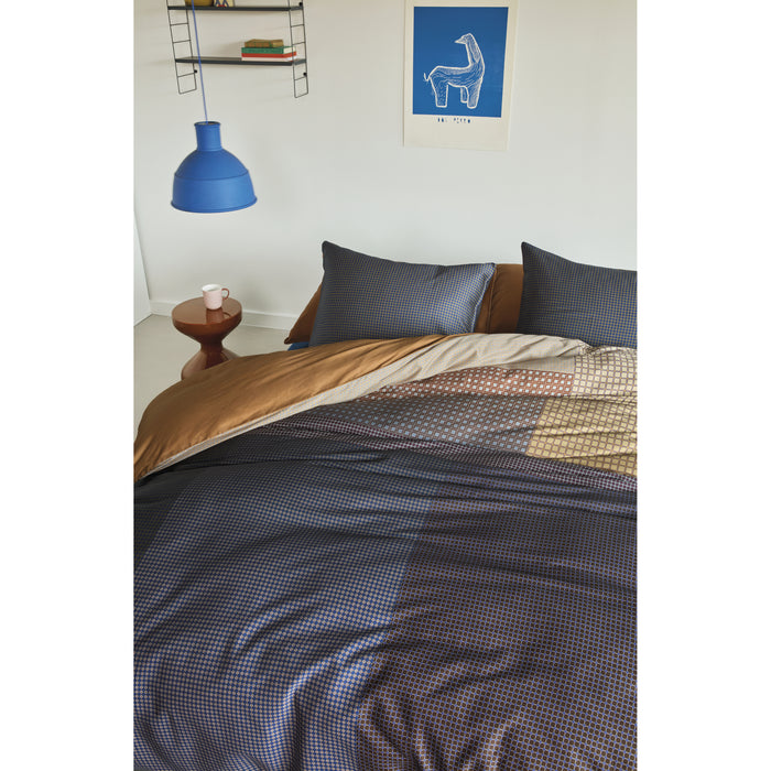 Beddinghouse Dutch Design Oxford Street Blauw Dekbedovertrek 200 x 200/220 cm