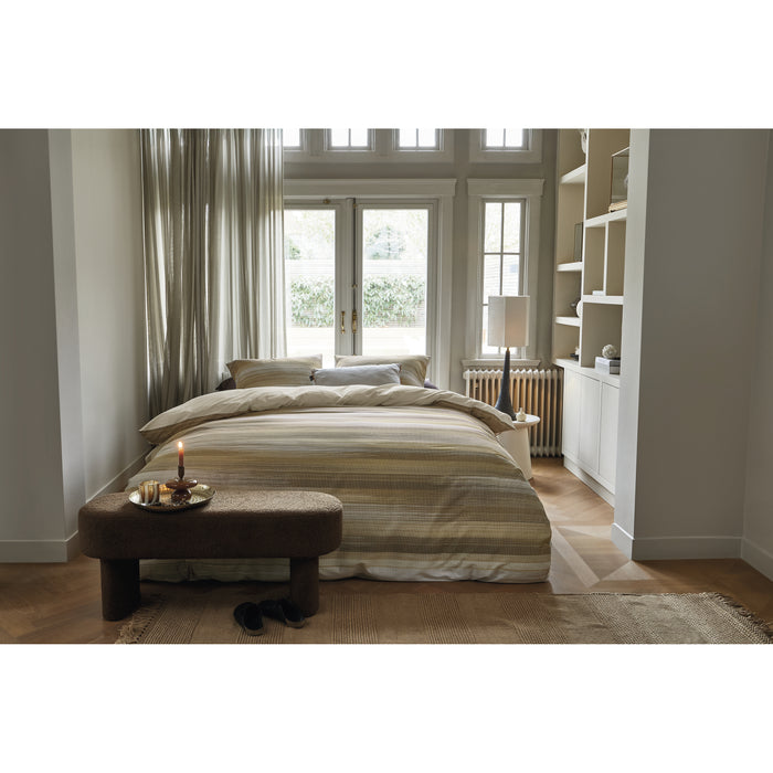 Beddinghouse Elie Naturel Dekbedovertrek 200 x 200/220 cm