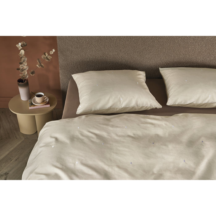 Beddinghouse Monsoon Zand Dekbedovertrek 140 x 200/220 cm