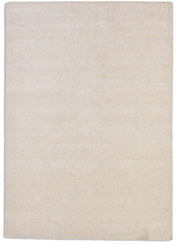Theko Handgeweven UNI-tapijt Holi  90x160 cm - Crème
