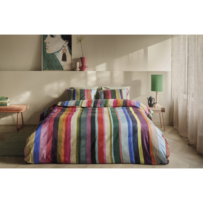 Oilily Fiesta Lines Multi Dekbedovertrek 200 x 200/220 cm