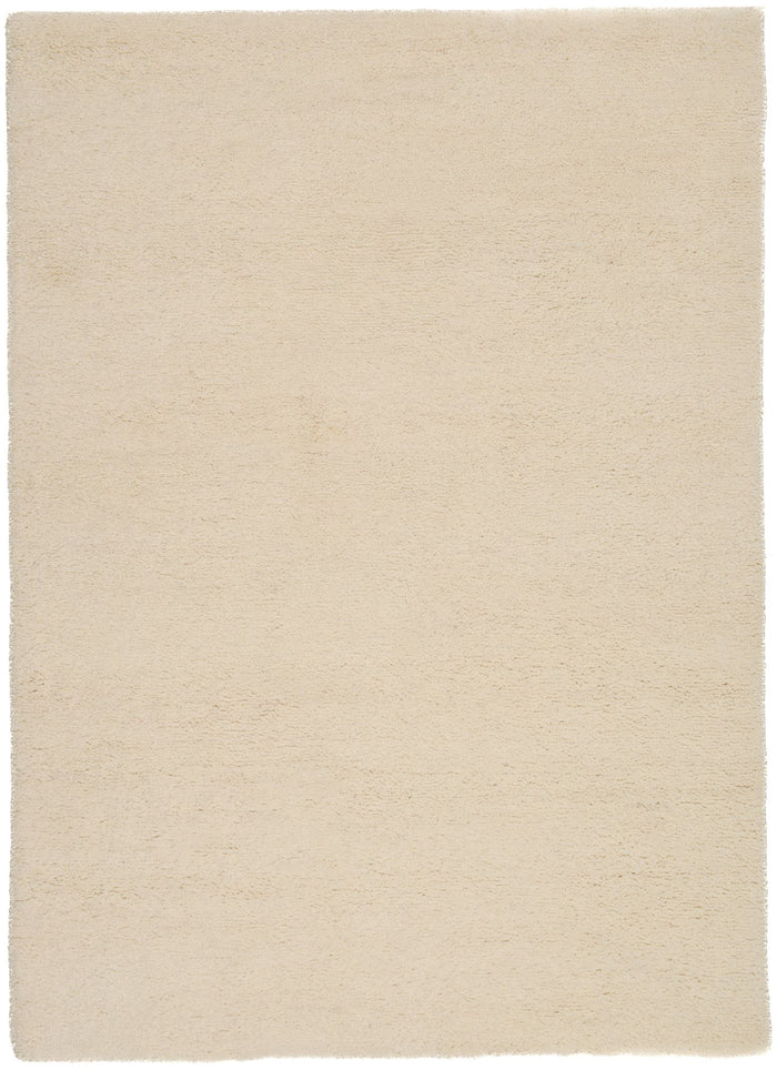 Theko Handgeknoopt Berber tapijt Hadj 60x90 cm - Blanc