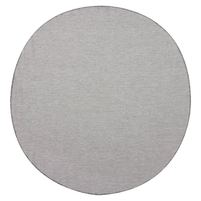 Rond Buitenkleed Mono - Grijs|Wit - Dubbelzijdig - EVA Interior