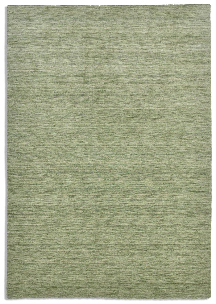 Theko Handgeweven UNI-tapijt Holi 170x240 cm - Groen