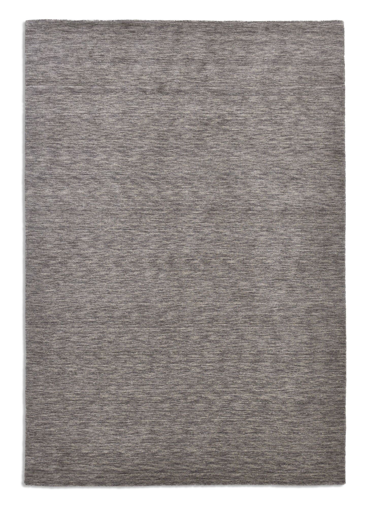 Theko Handgeweven UNI-tapijt Holi  140x200 cm - Grijs