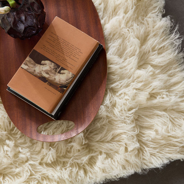 Theko Grieks Flokati-tapijt Flokos 1250 160x230 cm - Crème