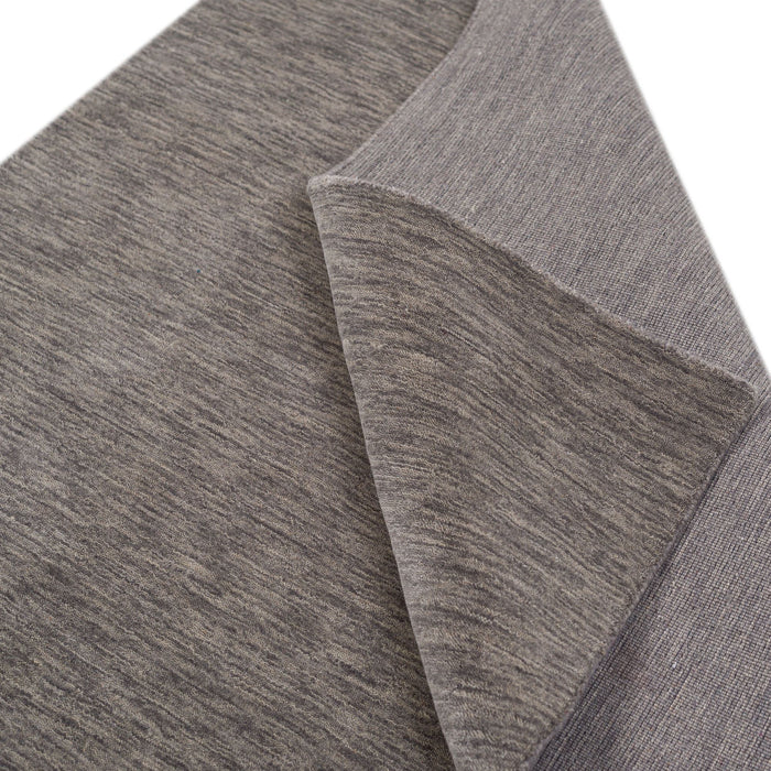 Theko Handgeweven UNI-tapijt Holi  250x350 cm - Grijs