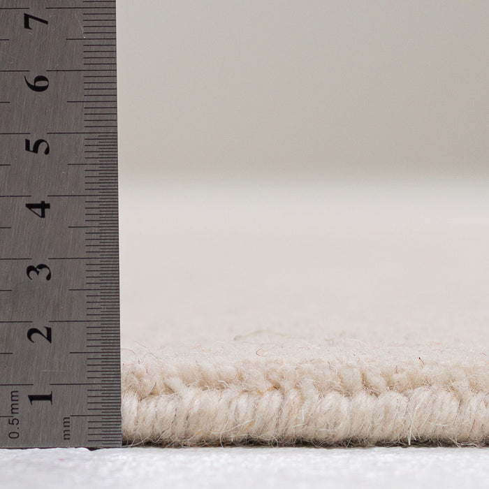 Theko Handgeweven UNI-tapijt Holi  60x90x cm - Crème