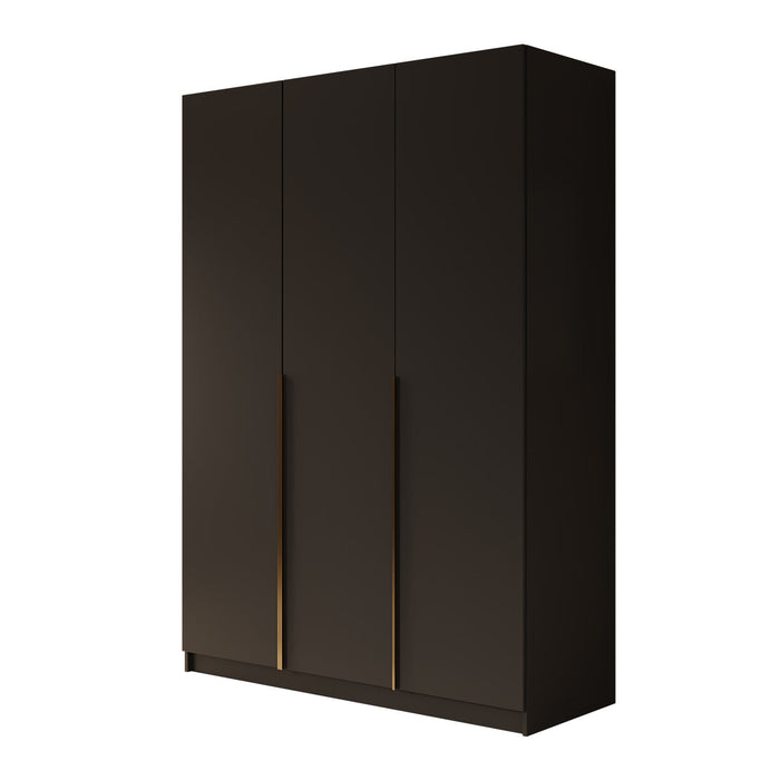 Meubella - Kledingkast Sabre 2 - Zwart - 150 cm