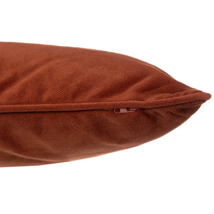 Atmosphera Bank|sierkussens Sophia - 55 x 55 cm - Terracotta