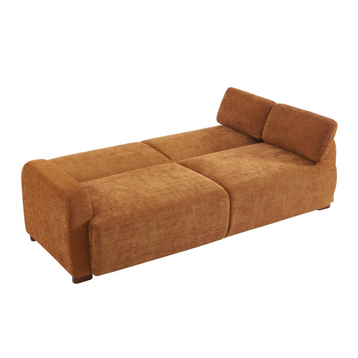 sweeek - 3-zits slaapbank stof