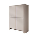 Meubella - Barbados - Dressoir - Beige - 103x39x132 cm