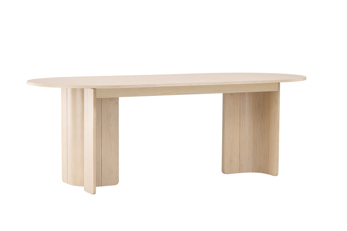 Fjôrd - Eettafel Rond - Naturel - 220x100x75cm - Tyresö