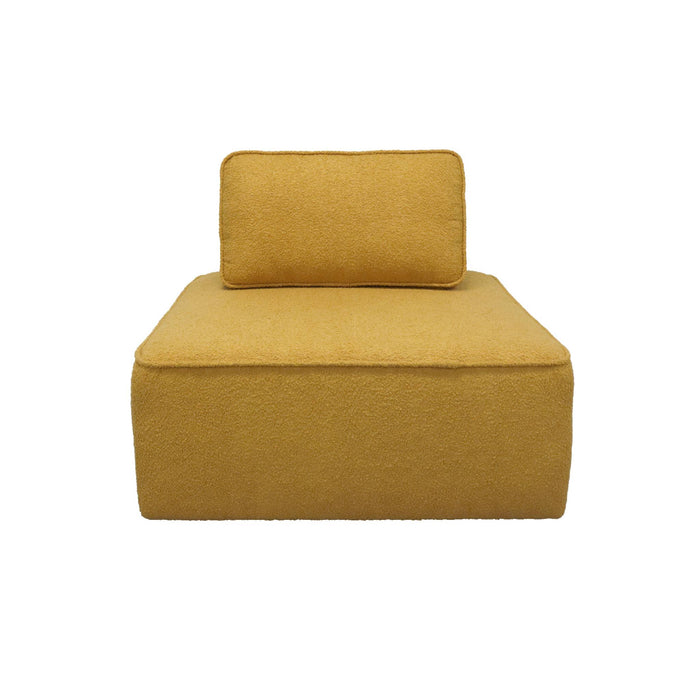 sweeek - Fauteuils boucléstof 1 zitplaats (set van 2)