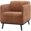 WOOOD Statement Fauteuil Met Arm - Chenille - Velvet Terra