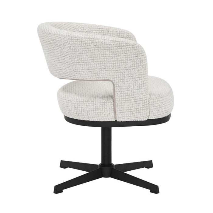 Bronx71 Draaifauteuil Gino gemêleerde stof beige