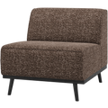WOOOD Statement 1-Zits Element Bank - Polyester - Bruin - 77x79x93