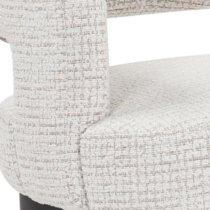Bronx71 Draaifauteuil Gino gemêleerde stof beige