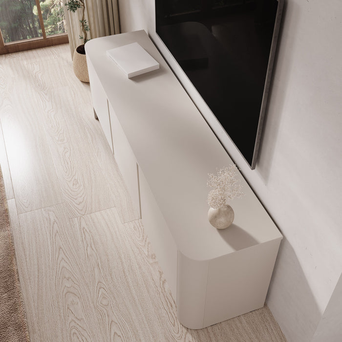 Meubella - Barbados - TV-Meubel - Beige - 168 cm