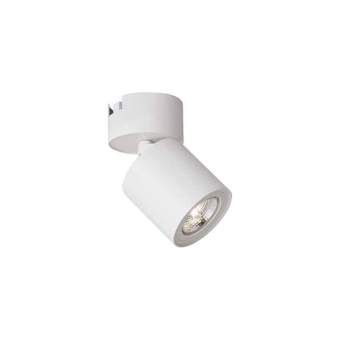QAZQA Moderne spot wit voor railsysteem 1-fase GU10 70mm - Iconic