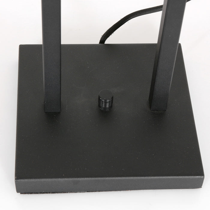 Steinhauer - tafellamp - Stang - zwart - bamboe metaal - schemerlamp
