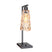 Steinhauer - Tafellamp Amber Glas - 1-Lichts - 20x14x48cm - Vidrio