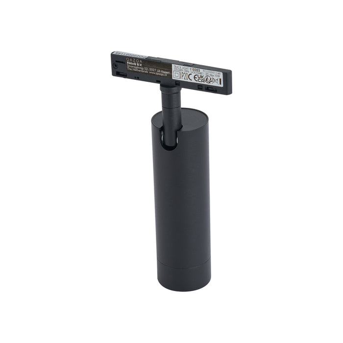 QAZQA Moderne spot zwart voor railsysteem 1-fase GU10 35mm - Slimline