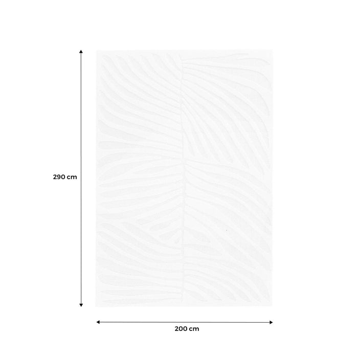 sweeek - Binnentapijt met motief in crème kleur