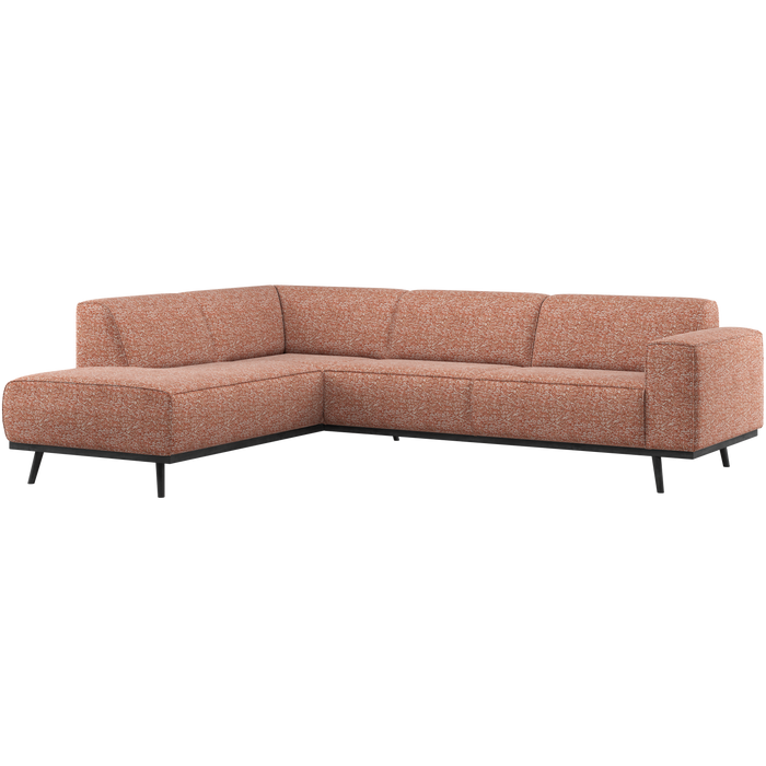 WOOOD Statement Hoekbank Links - Polyester - Terra Melange