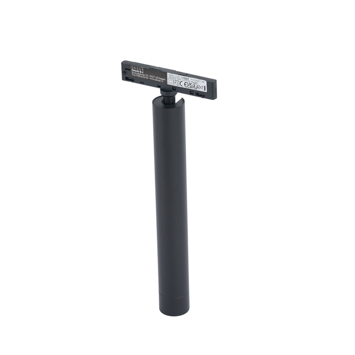 QAZQA Moderne spot zwart voor railsysteem 1-fase - Slimline Avery