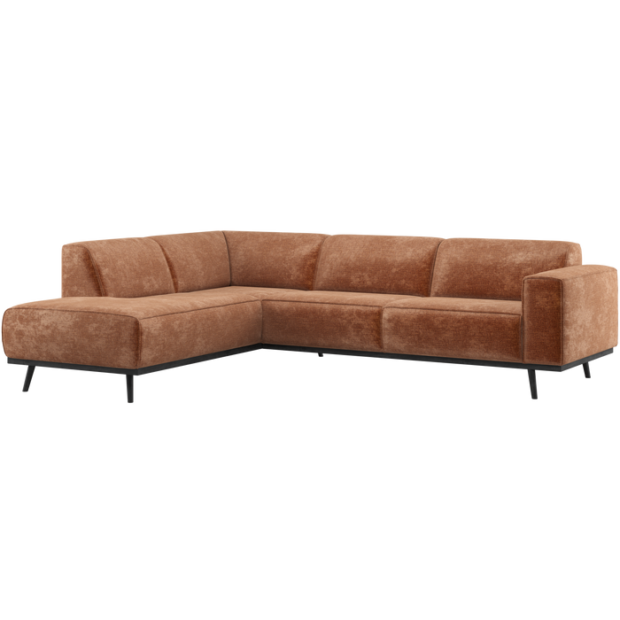 WOOOD Statement Hoekbank Links - Chenille - Velvet Terrra