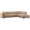 WOOOD Statement Hoekbank Rechts - Chenille - Velvet Taupe