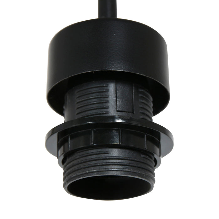 Steinhauer - hanglamp - Sparkled Light - zwart - bamboe metaal - Ø