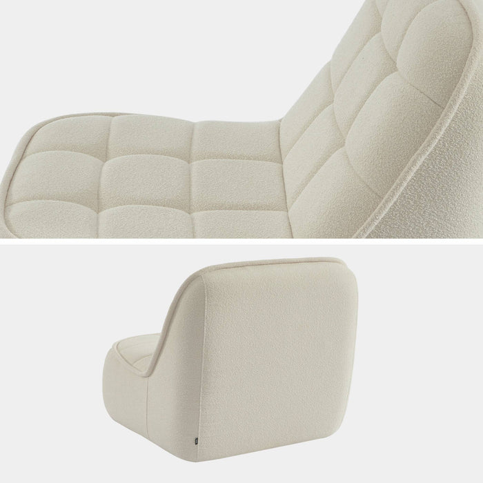 sweeek - Fauteuil bouclé stof 1 zitplaats