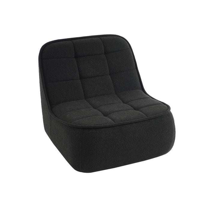 sweeek - Fauteuil bouclé stof 1 zitplaats