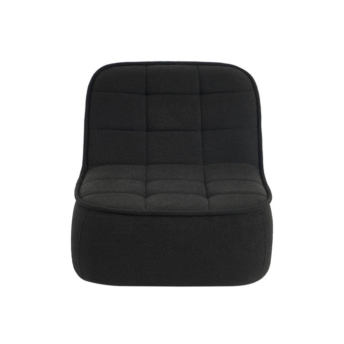 sweeek - Fauteuil bouclé stof 1 zitplaats