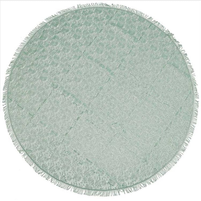 Unique Living | Tafelkleed foam Unique Outdoor 160cm Ø sage