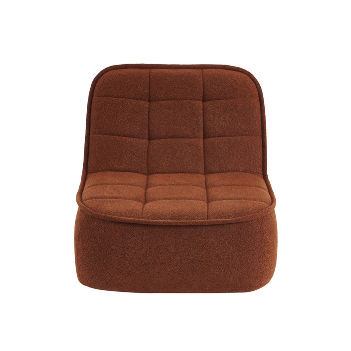 sweeek - Fauteuil bouclé stof 1 zitplaats