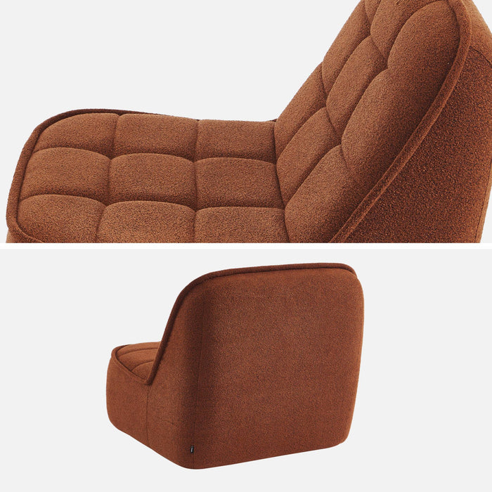 sweeek - Fauteuil bouclé stof 1 zitplaats